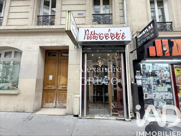 Nettoyage, Pressing à vendre 17 m² Paris 17
