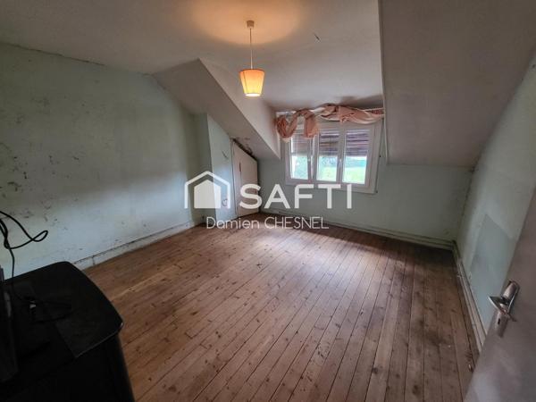 Maison 132m² à rénover sur terrain de 1570m² proche centre ville