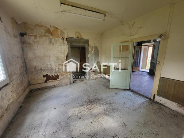 Maison 132m² à rénover sur terrain de 1570m² proche centre ville