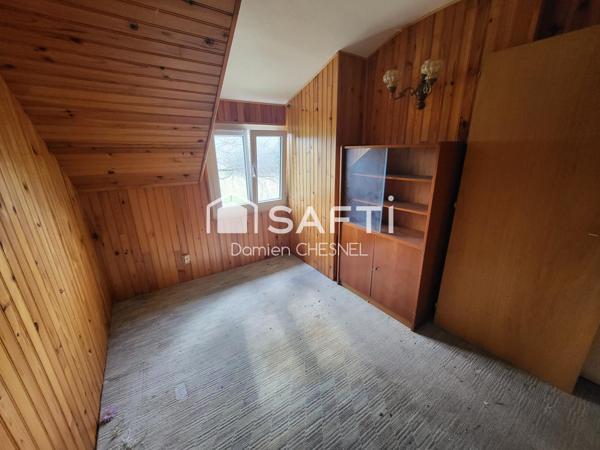 Maison 132m² à rénover sur terrain de 1570m² proche centre ville