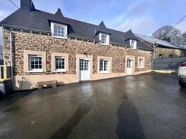 À vendre maison de campagne à Laurenan ? 130 m² ? 3 chambres ? terrain clos 1260 m² ? proche Merdrignac