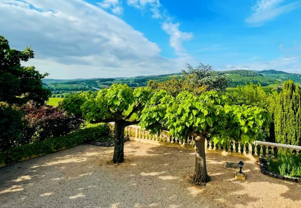 À vendre – Grande maison familiale avec superbe vue et fort potentiel – La Roche-Vineuse (71)