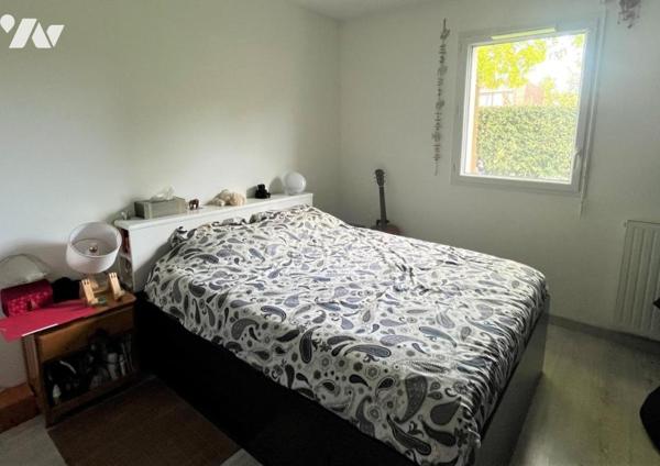 Sautron, cours Frédéric Chopin, T3 récent de 62 m², jardin, garage.