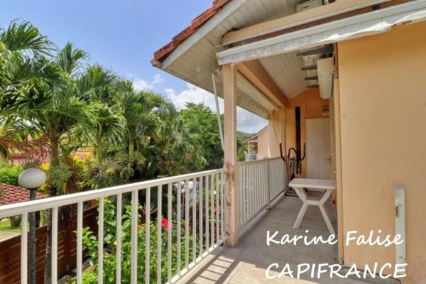 À vendre – T3 Duplex meublé avec terrasse à 150 m de la plage – Anse à l’Âne, Les Trois-Îlets