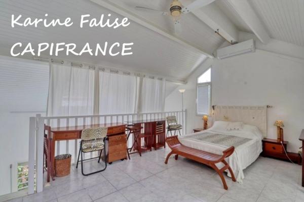 À vendre – T3 Duplex meublé avec terrasse à 150 m de la plage – Anse à l’Âne, Les Trois-Îlets