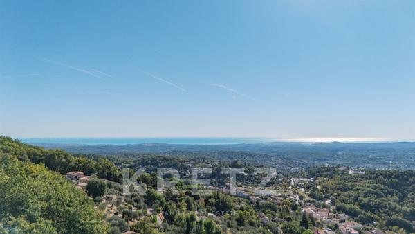 VILLA VUE MER PANORAMIQUE CHATEAUNEEUF DE GRASSE