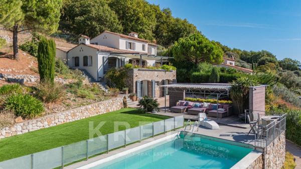 VILLA VUE MER PANORAMIQUE CHATEAUNEEUF DE GRASSE