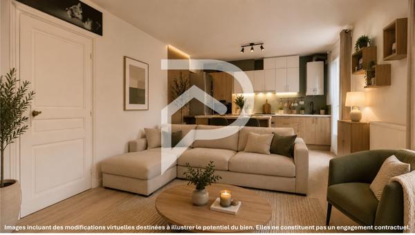 Appartement 3 pièces 45 m2