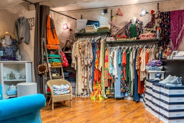 🪄 À CÉDER – Boutique de prêt-à-porter "La Fée Coquette" au cœur du village du Castellet (83) - Emplacement n°1 – Rue de l’Église – Piétonne & ultra-passante