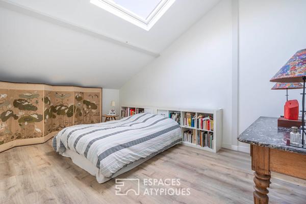 Loft avec patio et atelier d’artiste