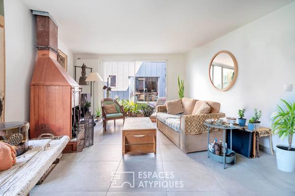 Loft avec patio et atelier d’artiste