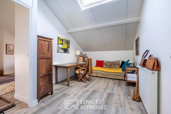 Loft avec patio et atelier d’artiste