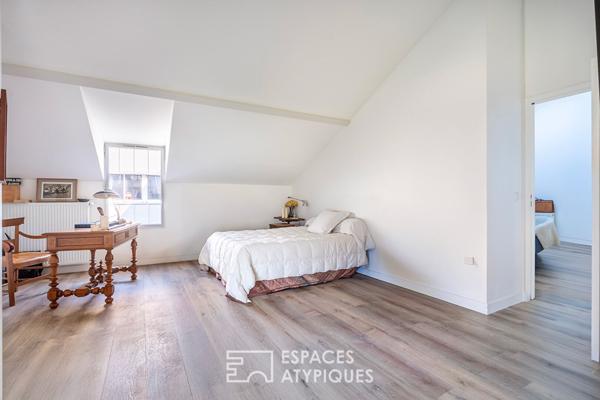 Loft avec patio et atelier d’artiste