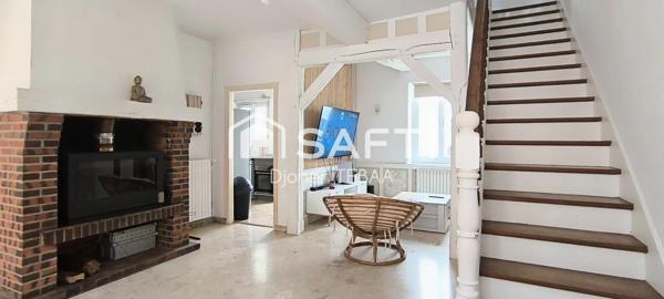 Maison rénovée avec dépendances et terrain
