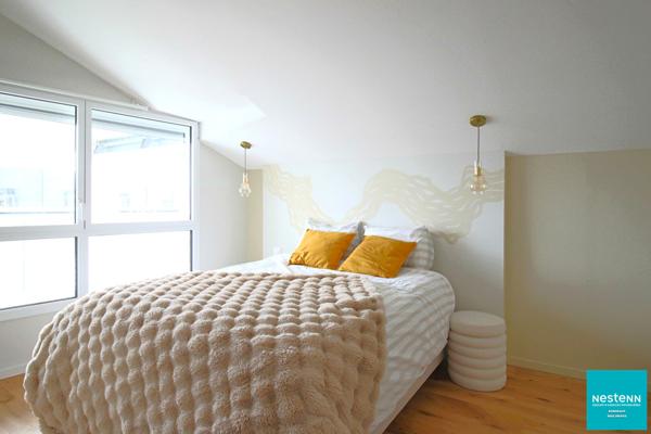 Appartement T3 duplex avec terrasse et parking