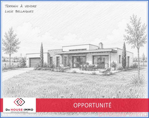 Terrain à vendre de 772 m²