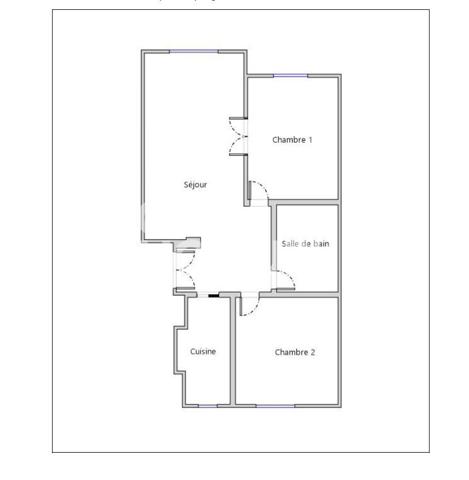 Appartement Paris 3 pièce(s) 64.17 m2