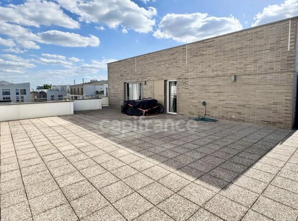 Location Limite Maisons-Alfort ROOFTOP F5 de 102 m2 terrasse de 118 m² sud TOIT TERRASSE