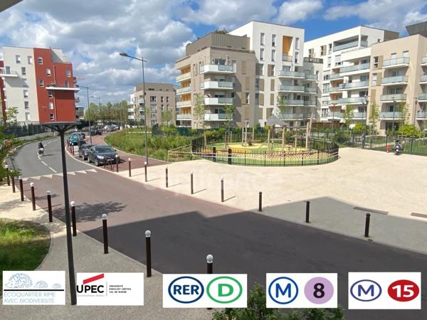 Location Limite Maisons-Alfort ROOFTOP F5 de 102 m2 terrasse de 118 m² sud TOIT TERRASSE