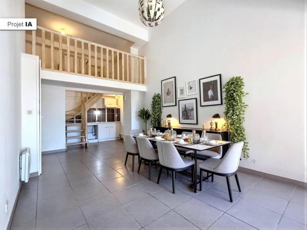 Castelnau-le-Lez (34170) Appartement 60.10 m² – Spacieux T2 BIS AVEC MEZZANINE (TÉLÉTRAVAIL OU COUCHAGE D’APPOINT) , TERRASSE ET PK