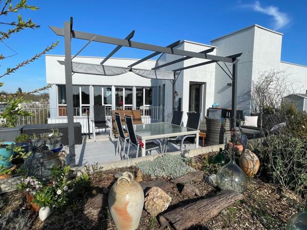 Penthouse d’exception – 103 m² habitables avec Toit-terrasse de 70 m² avec vue panoramique à 500m des Bords de L'Erdre