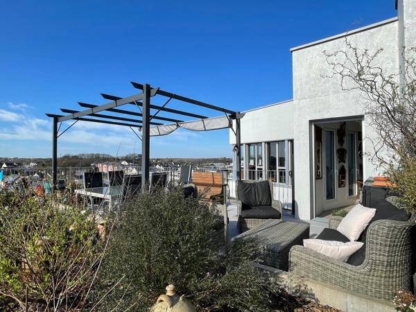 Penthouse d’exception – 103 m² habitables avec Toit-terrasse de 70 m² avec vue panoramique à 500m des Bords de L'Erdre