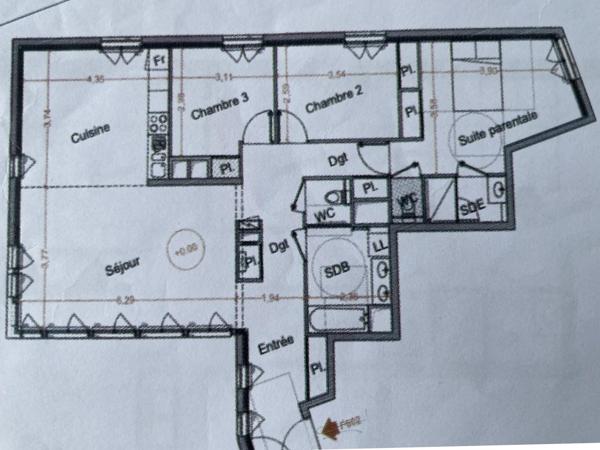 Penthouse d’exception – 103 m² habitables avec Toit-terrasse de 70 m² avec vue panoramique à 500m des Bords de L'Erdre
