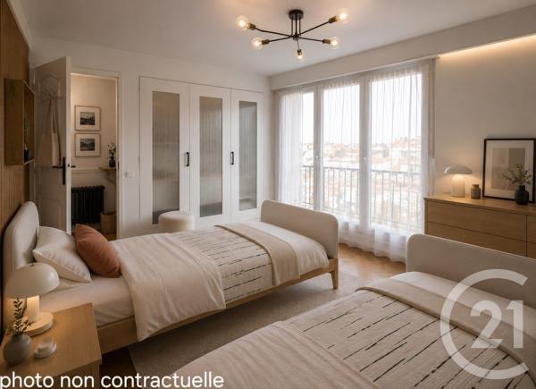 Appartement F4 à vendre  5 pièces - 122,97 m 2   PAU  - 64