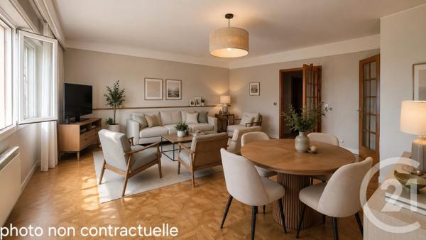 Appartement F4 à vendre  5 pièces - 122,97 m 2   PAU  - 64