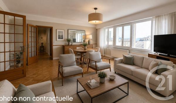 Appartement F4 à vendre  5 pièces - 122,97 m 2   PAU  - 64