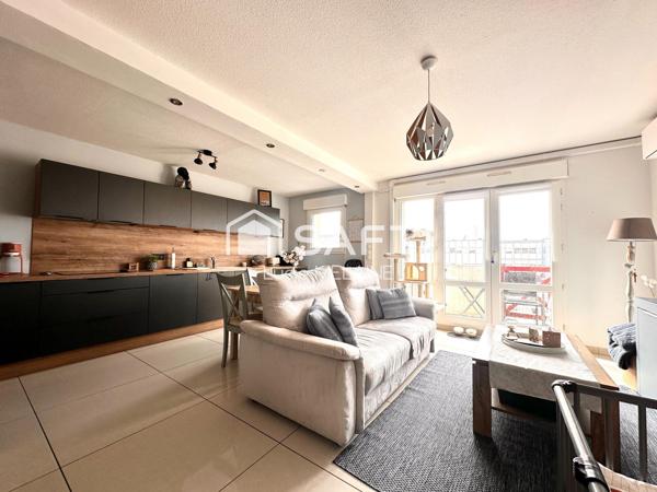 Duplex Mérignac, dernier étage, parking