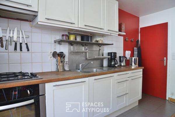 Maison de ville et sa terrasse en coeur de ville à Belle-ile-en-mer