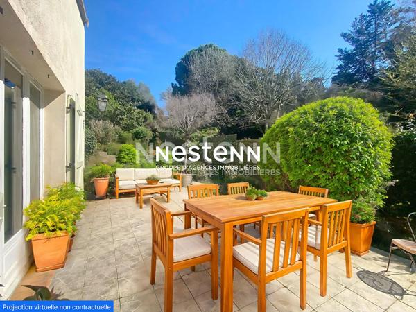 Le Cannet - Maison 93 m² - 710 m² terrain - Garage -Sud-Ouest