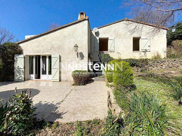 Le Cannet - Maison 93 m² - 710 m² terrain - Garage -Sud-Ouest