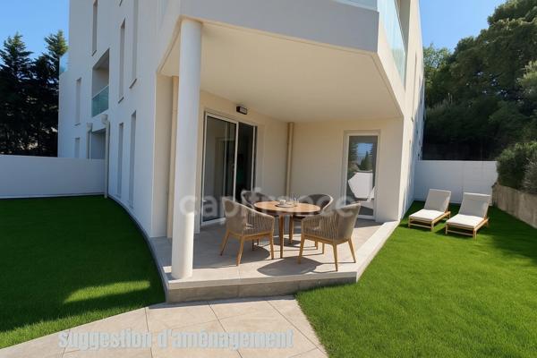 Appartement T3 avec terrasse et jardin