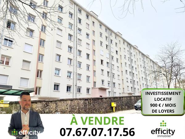 Appartement 3 pièces - 56 m² Exclusivité efficity
