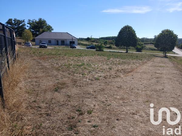 Terrain à vendre 877 m² Parsac-Rimondeix