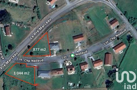Terrain à vendre 877 m² Parsac-Rimondeix