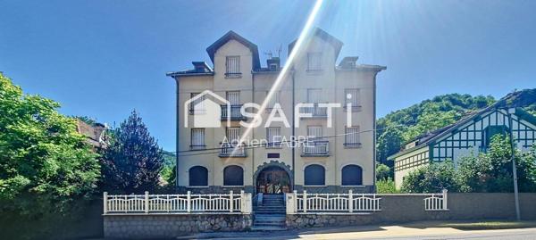 Appartement T2 à vendre 30m², meublé, cave, centre-ville Ax les thermes.