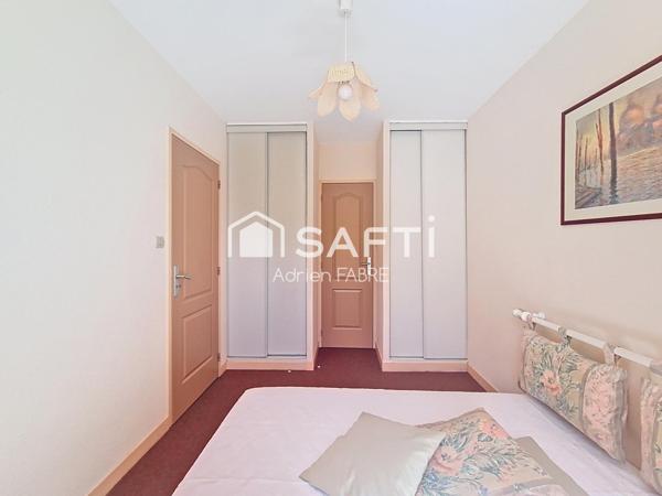 Appartement T2 à vendre 30m², meublé, cave, centre-ville Ax les thermes.