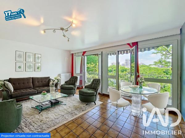 Appartement à vendre 3 pièces 67,06 m² L'Île-Saint-Denis