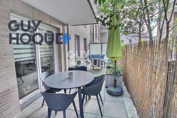 Appartement F2 LOUVRES- Terrasse 22m²