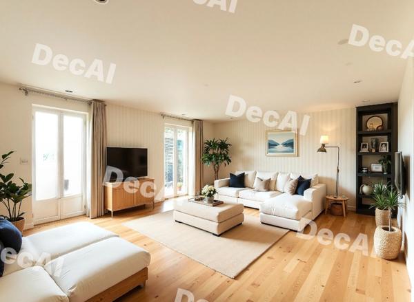 LA BAULE-HYPER CENTRE-APPARTEMENT 5P-DE 103M2 HABITABLE-BALCON-GARAGE-2 GRANDES CAVES-2 MINUTES A PIED DU MARCHÉ DE LA BAULE