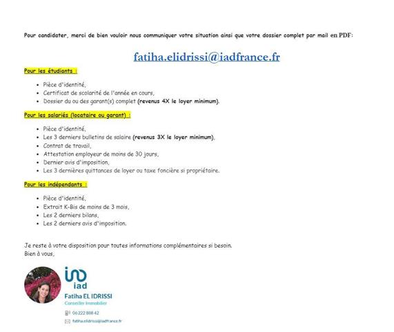 Location appartement 1 pièce 57 m² Paris 1