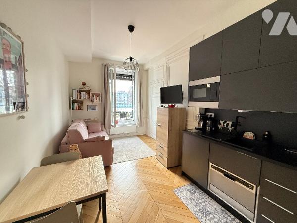 Quai du Dr Gailleton – Charmant T1 de 18 m² avec vue sur le Rhône