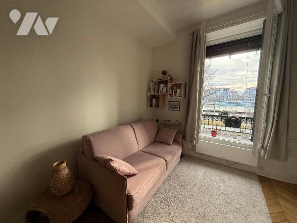 Quai du Dr Gailleton – Charmant T1 de 18 m² avec vue sur le Rhône