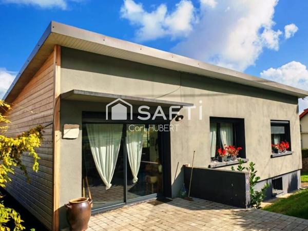 Maison contemporaine des années 60