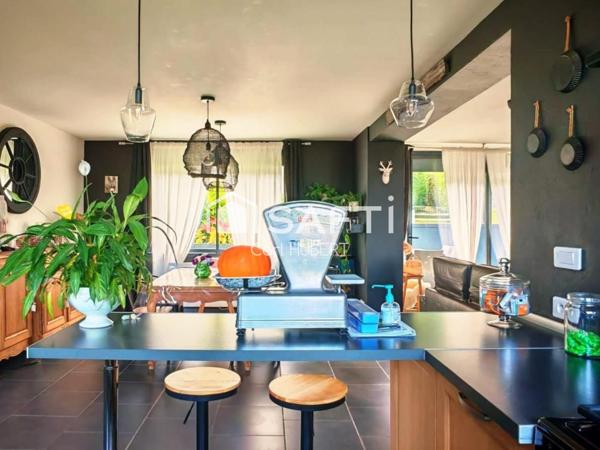 Maison contemporaine des années 60