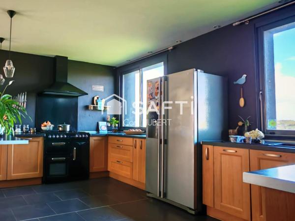 Maison contemporaine des années 60