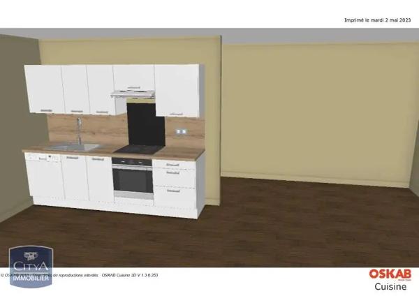 Appartement à louer 3 pièces 64.5m² Lille (59000)